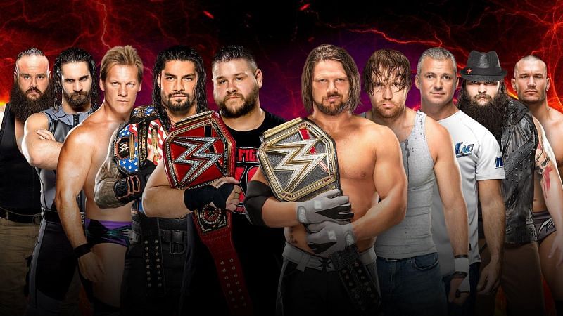 Team Raw vs Team SmackDown LIVE in a 5-on-5 Traditional Survivor Series Menâs Elimination Match