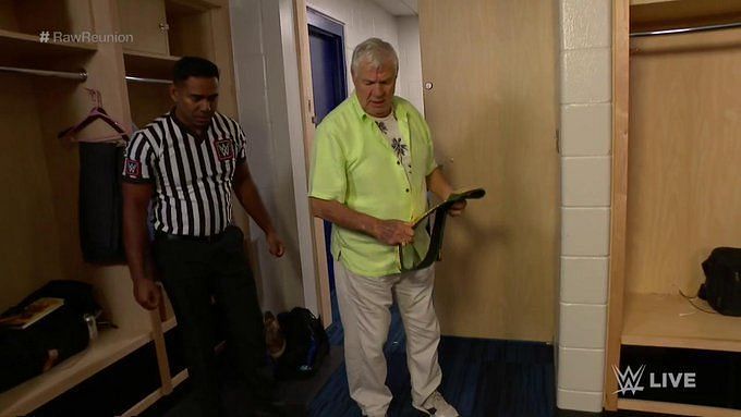 Pat Patterson sets a new WWE record at Raw Reunion on July 22, 2019