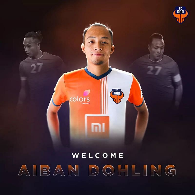Aiban Dohling signs for FC Goa (Photo: Twitter)