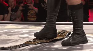 WWE Rumors: WWE officials unhappy with wrestler for stomping on title without approval