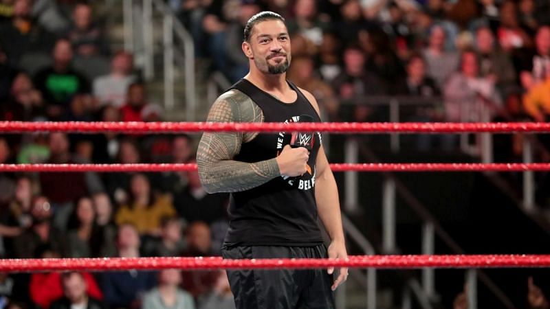 Roman Reigns was joyful as he announced he was in remission