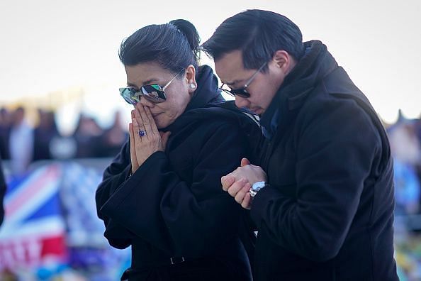 Mourners Pay Tribute After Leicester City Helicopter Crash