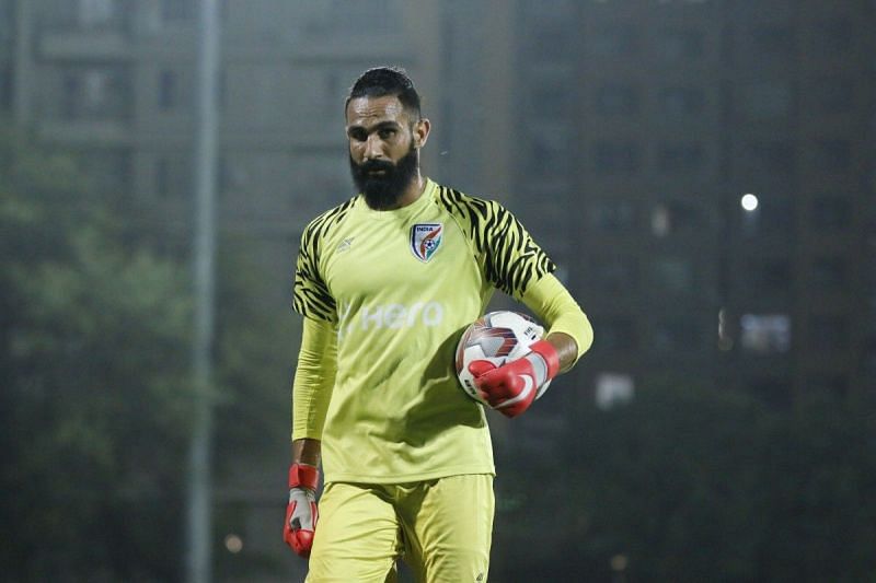 Amrinder conceded the first goal poorly