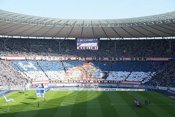 The Olympiastadion - Home of Hertha BSC