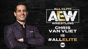 AEW's Chris Van Vliet discusses his new role, his dream interview and THAT interview with MJF (Exclusive)