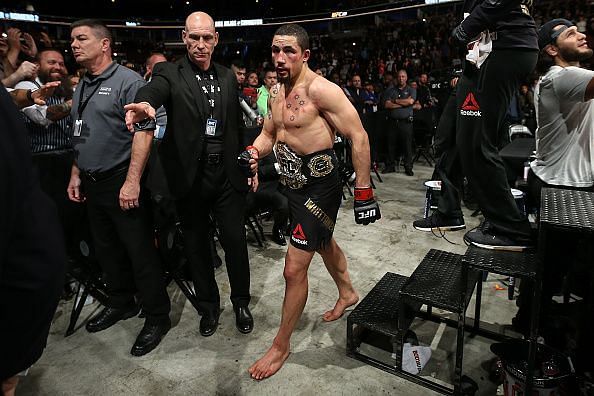 UFC Middleweight Champion, Robert Whittaker