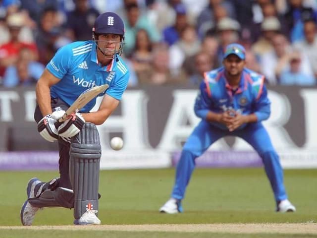 Sir Cook in action against India in 2014