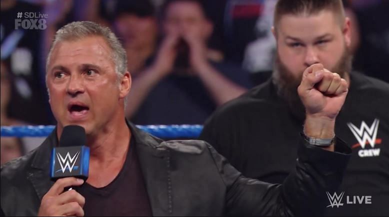 Kevin Owens and Shane McMahon were featured on SmackDown