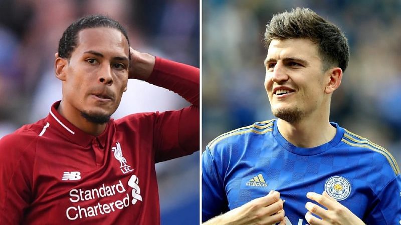 Virgil Van-Dijk (left) and Harry Maguire (right)