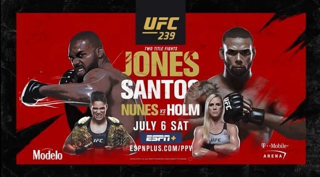 Jon Jones faces Thiago Santos in this weekend&#039;s main event