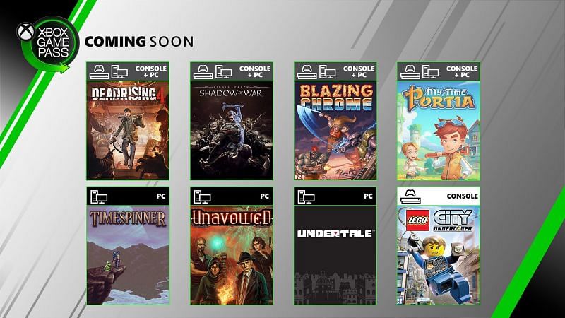 New Xbox Game Pass titles for console and PC announced