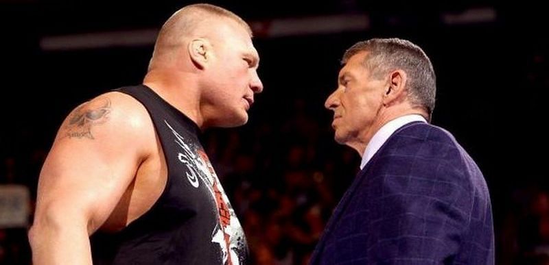 Vince and Lesnar