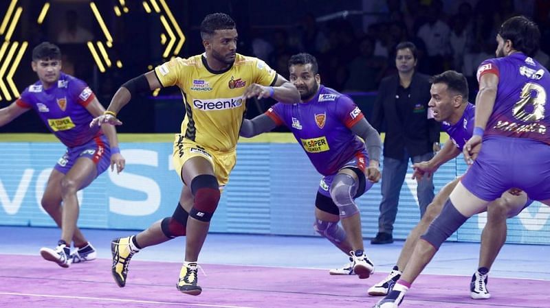 Suraj Desai was amazing against Dabang Delhi.