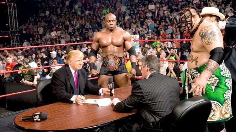 Remember when WWE did The Battle of The Billionaires contract signing?