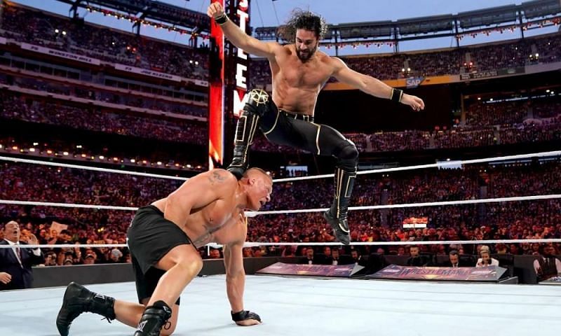 Seth Rollins defeated Brock Lesnar at WrestleMania 35 earlier this year to win the Universal title