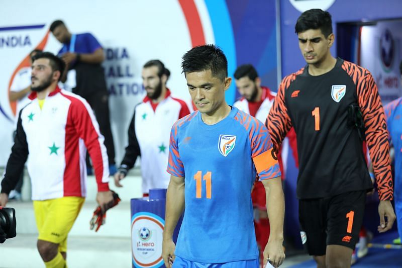 The Indian football team is still ranked 18th amongst the Asian countries in the FIFA rankings