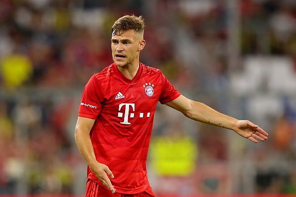 Kimmich was the leader in terms of assists for Bayern last season