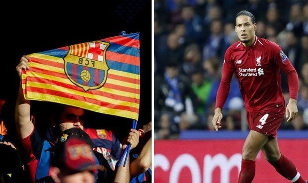 Van Dijk was a massive fan of the Catalan giants