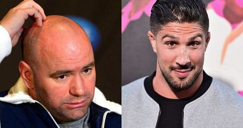 Dana White and Brendan Schaub.