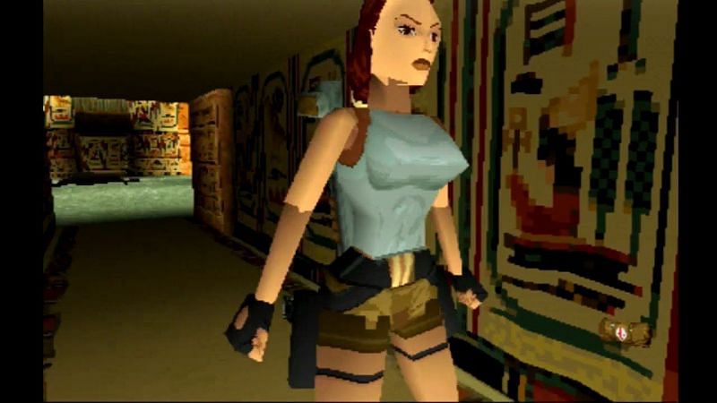 Lara Croft in Tomb Raider (PS1)
