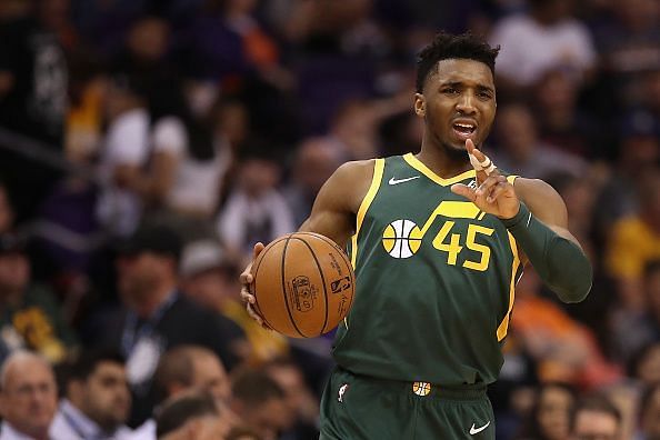 Donovan Mitchell was still available on the board when the Pistons&#039; pick was due