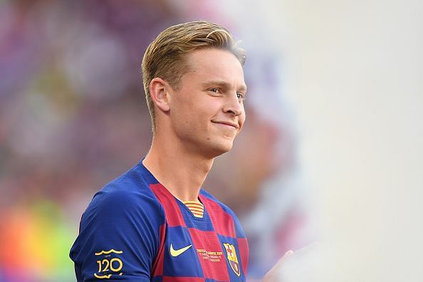 Frenkie de Jong had another assured outing for the Catalans