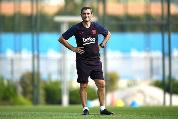 Valverde is set to remain at the Barcelona helm despite initial reports
