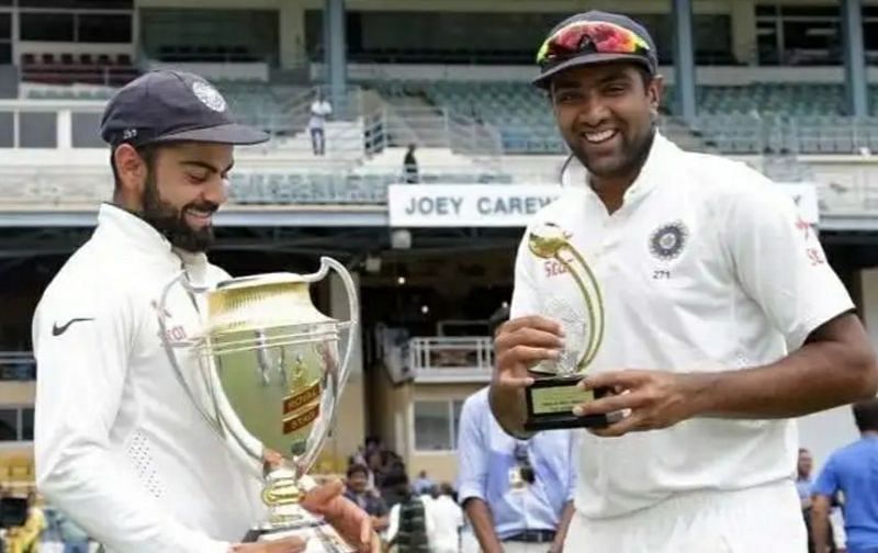 Virat Kohli and Ravichandran Ashwin were the top run-scorers and wicket-takers in the Test Series in 2016
