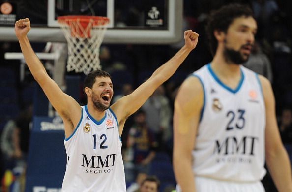 Mirotic in his earlier stint in the Euroleague(with current team Barcelona&#039;s arch-rivals Real Madrid)