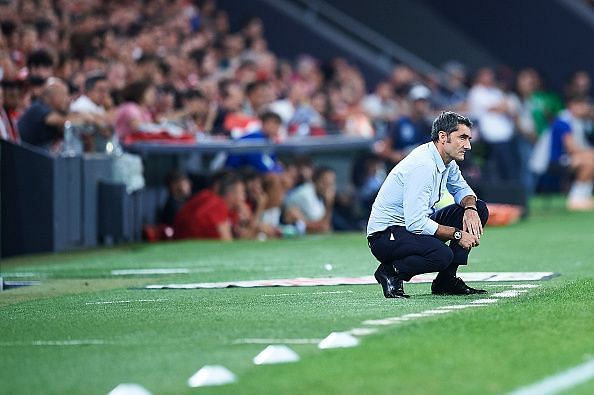 Ernesto Valverde needs to up his tactics to ease the pressure on him.