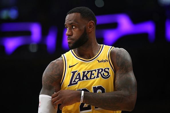 LeBron James is looking to meet expectations in his second season in Los Angeles