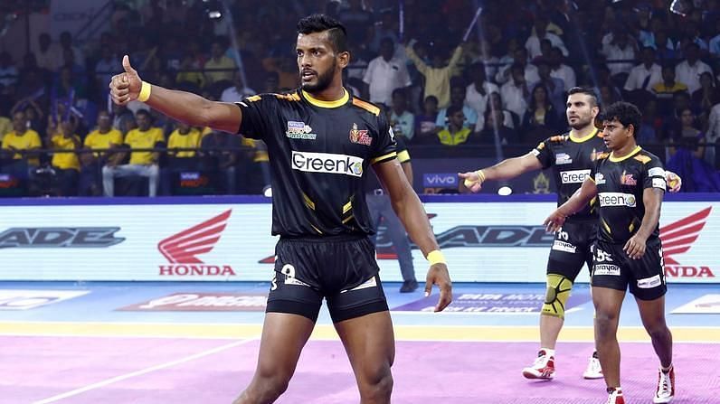 Siddharth Desai came back to form against Haryana Steelers