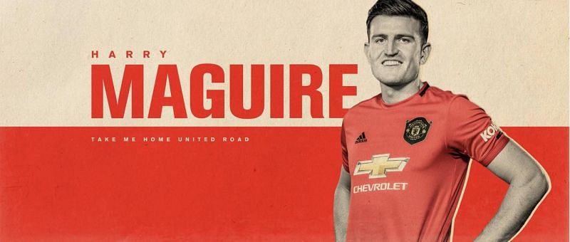 Maguire joins United as the most expensive defender in the world (Image Credit: Manchester United)