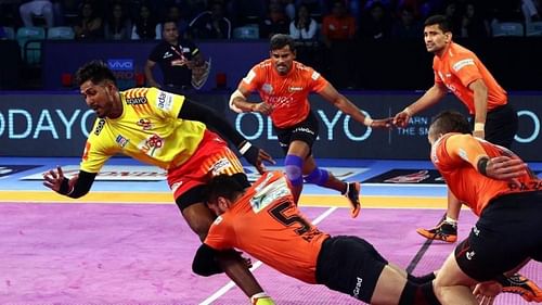 U Mumba vs Gujarat Fortunegiants