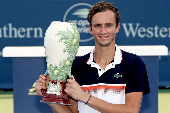 Medvedev landed his biggest career title at the 2019 Cincinnati Masters