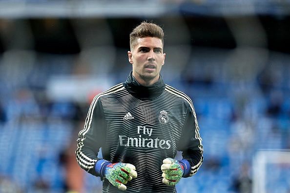 Real Madrid have introduced Luca Zidane to the first team.