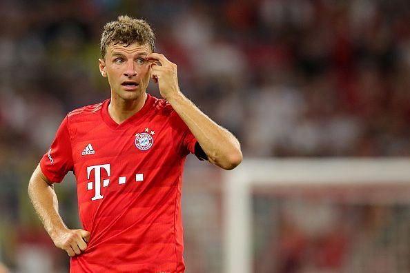 Not a bad game for Thomas Muller, just in the wrong position