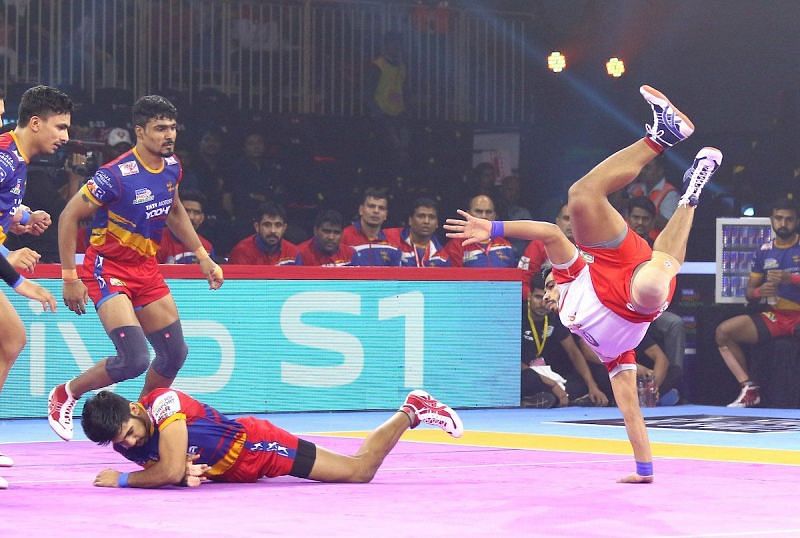 Haryana Steelers won the close-called battle against UP Yoddha