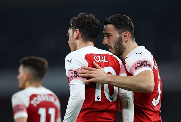 Sead Kolasinac and Mesut Ozil have been omitted from the Arsenal squad owing to security concerns