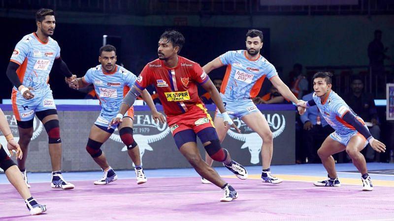 Rinku Narwal (first from left) has been phenomenal for Bengal Warriors this season