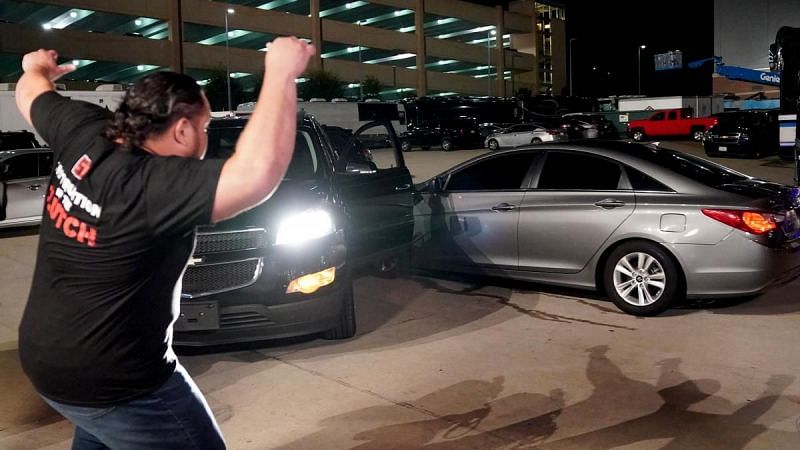 Roman Reigns was nearly crushed this week in a hit and run attack by a mysterious assailant.