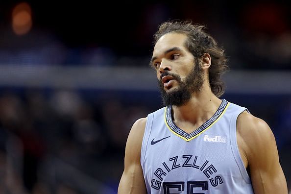 Joakim Noah spent the 18/19 season in a reserve role with the Memphis Grizzlies