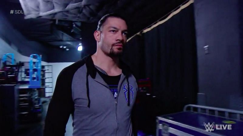 Roman Reigns was attacked backstage on SmackDown Live
