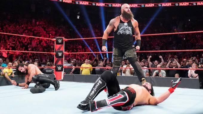 Braun Strowman demolishing the OC