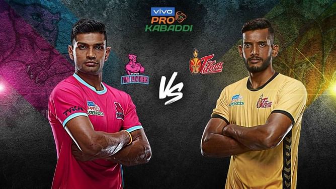 Pro Kabaddi Live Score: Jaipur Pink Panthers vs. Telugu Titans | Live Commentary and Match Updates | 24th August 2019