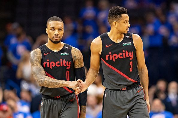 The Portland Trail Blazers have no depth to back up their elite starting backcourt