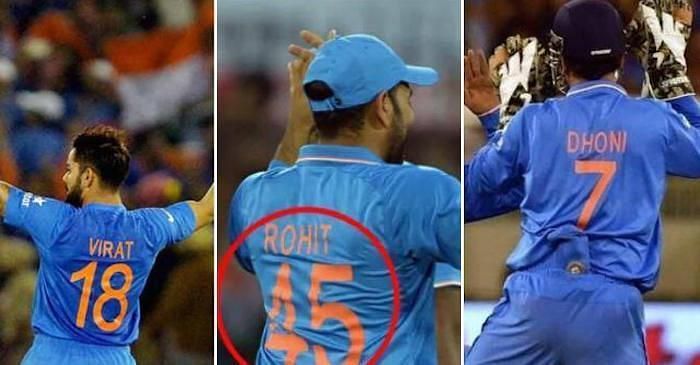 interesting facts about Indian cricketers jersey numbers
