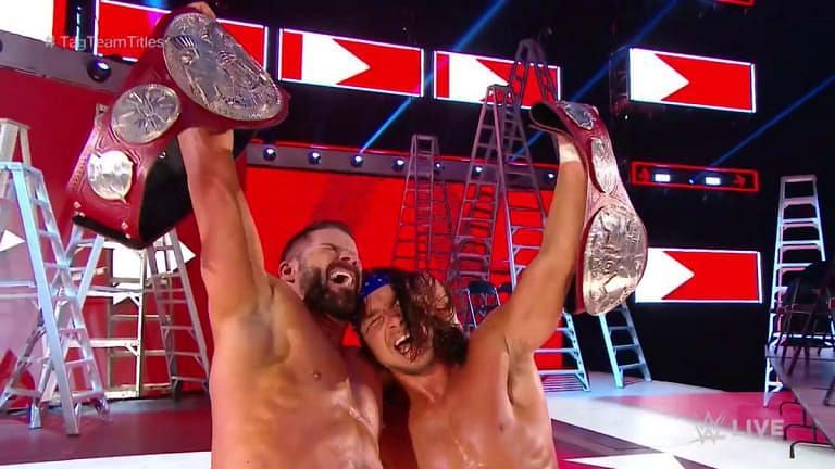 Robert Roode held the RAW Tag Team titles once with Chad Gable