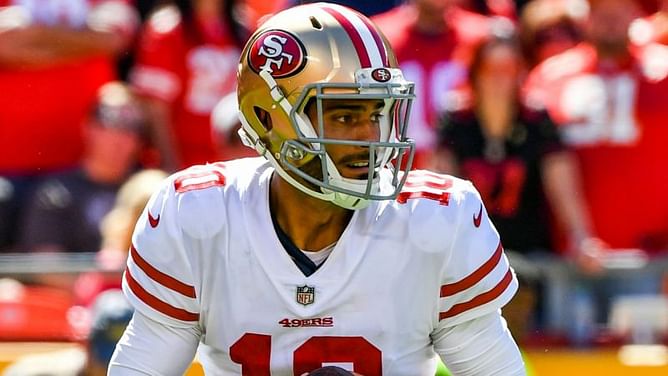 49ers QB Garoppolo throws five straight interceptions in practice