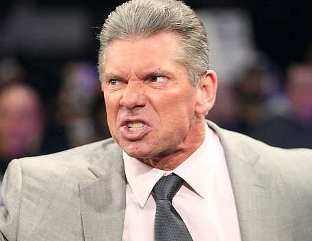 Vince in an angry mood
